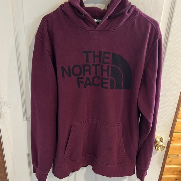 The North Face Maroon Hoodie - Picture 1 of 5